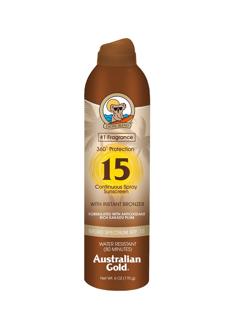 Australian Gold Bronceador Instant Bronzer SPF15 de 177 ml