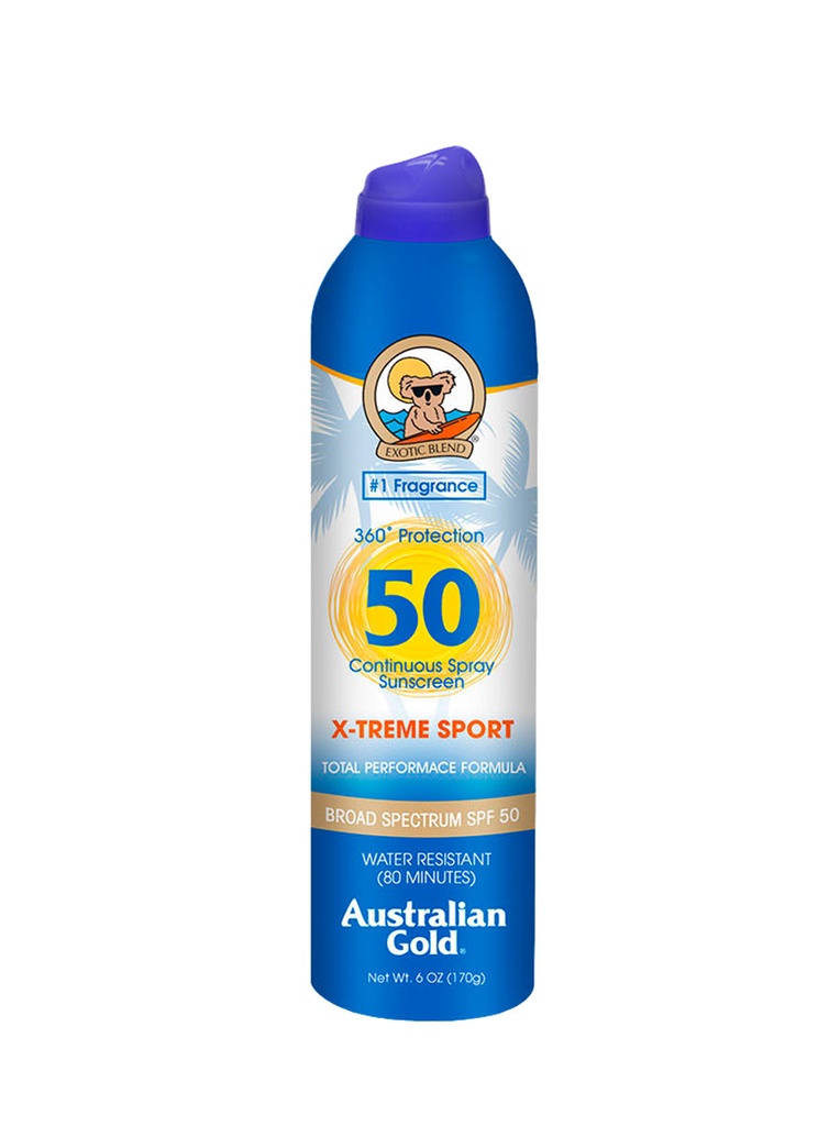 Australian Gold Xtreme Sport Protector Solar SPF50 de 170 gr