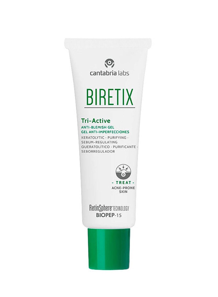 Biretix Tri-Active Gel Anti-imperfecciones Seboregulador de 50 ml  