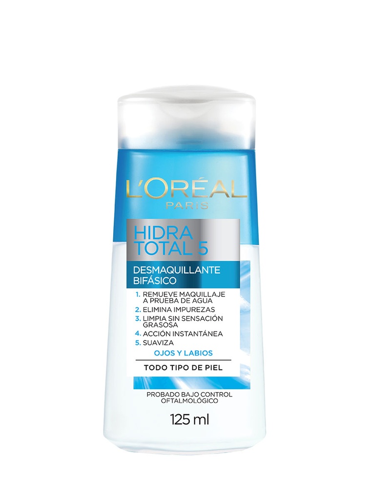 HT5 Desmaquillante Bifásico Ojos y Labios de 125 ml