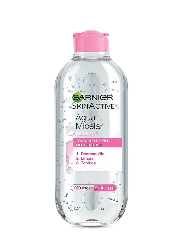 Garnier Agua Micelar Piel Sensible Todo en 1de 400 ml
