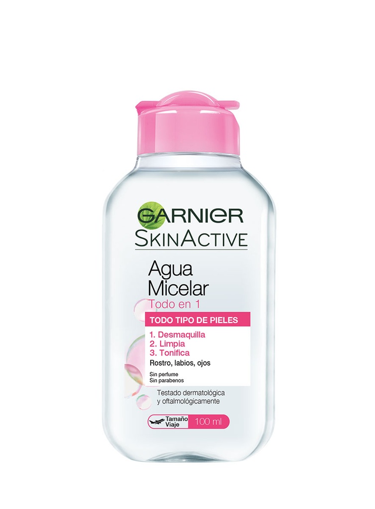Garnier Agua Micelar Piel Sensible Todo en 1de 100 ml
