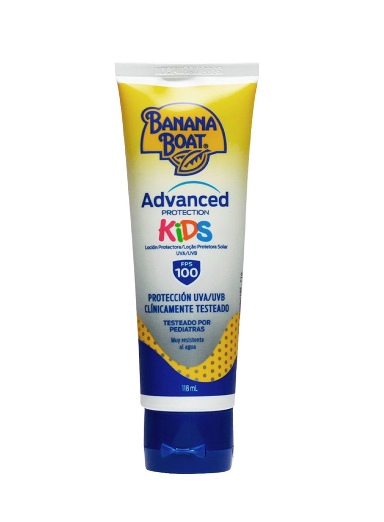 Banana Boat Kids Loción SPF100 de 118 ml