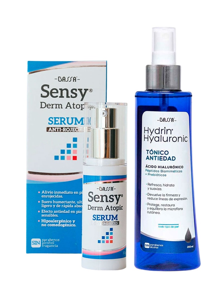 Pack Sensy Derm Atopic Serum + GRATIS Hydrin Hyalorunic Tonico