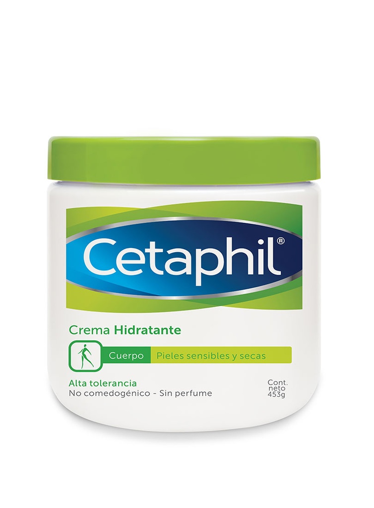 Cetaphil Crema Hidratante Piel Sensibles y Secas de 453 gr