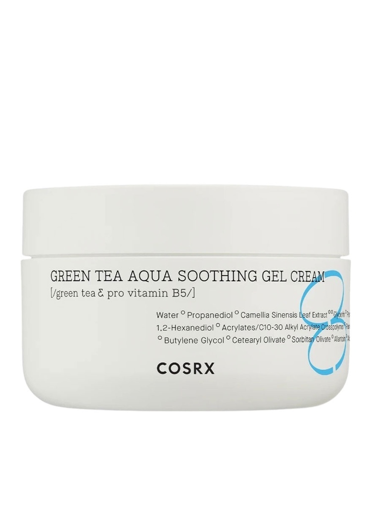 Cosrx Green Tea Aqua Soothing Gel Cream de 50 ml