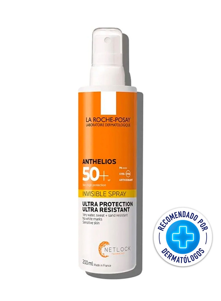 Anthelios Spray Invisible Corporal SPF50+ de 200 ml