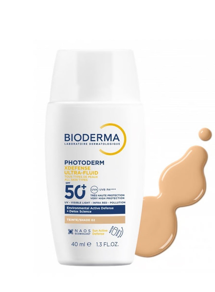 Photoderm X-Defense Ultra-fluid Tono 02 de 40 ml