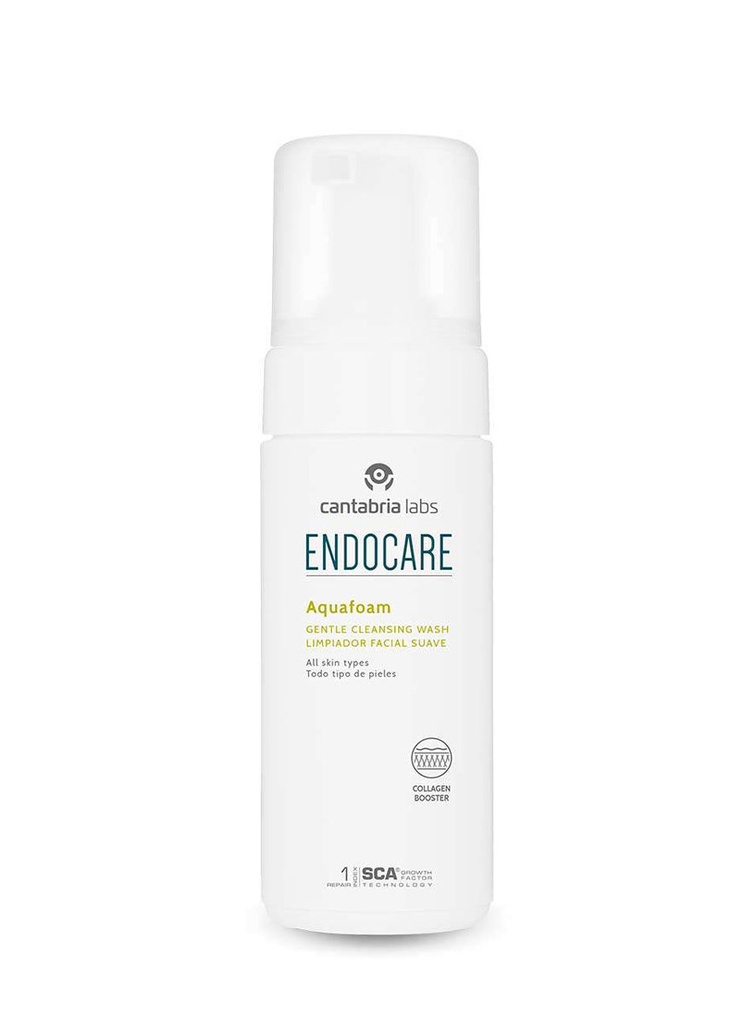 Endocare Aquafoam Limpiador Facial Suave de 125 ml 