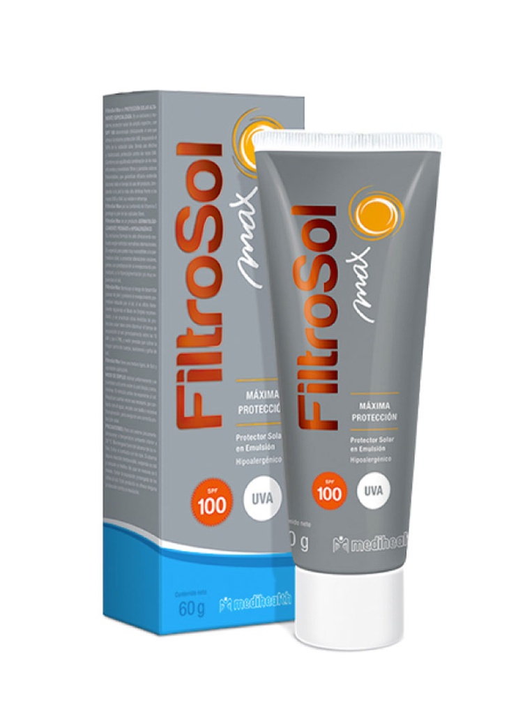 Filtrosol Max Protector Solar de Amplio Espectro SPF100 de 60 gr