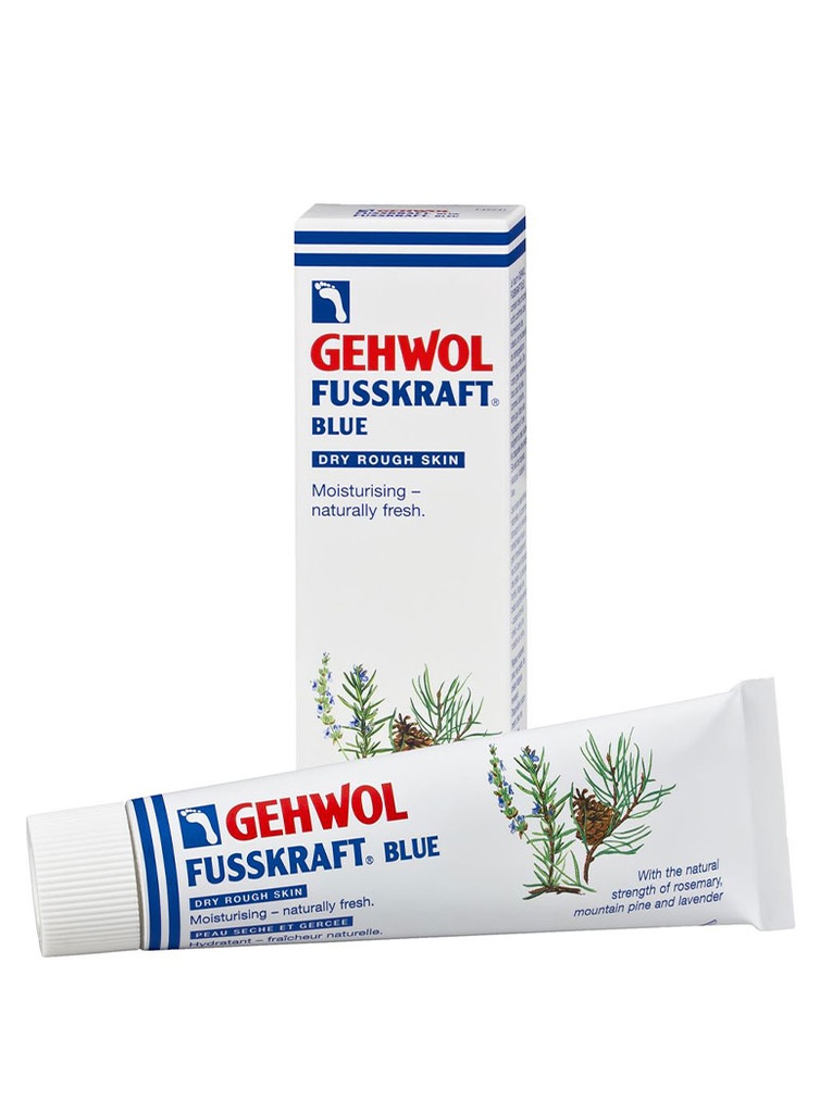 Fusskraft Blue Hidrata la Piel Seca y Rugosa de 75 ml