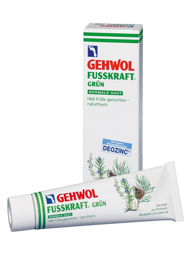Fusskraft Green Previene el Mal Olor del Pie de 75 ml