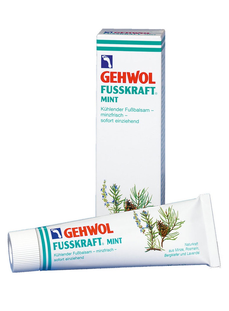 Fusskraft Mint Refresca y Revitaliza los Pies de 75 ml