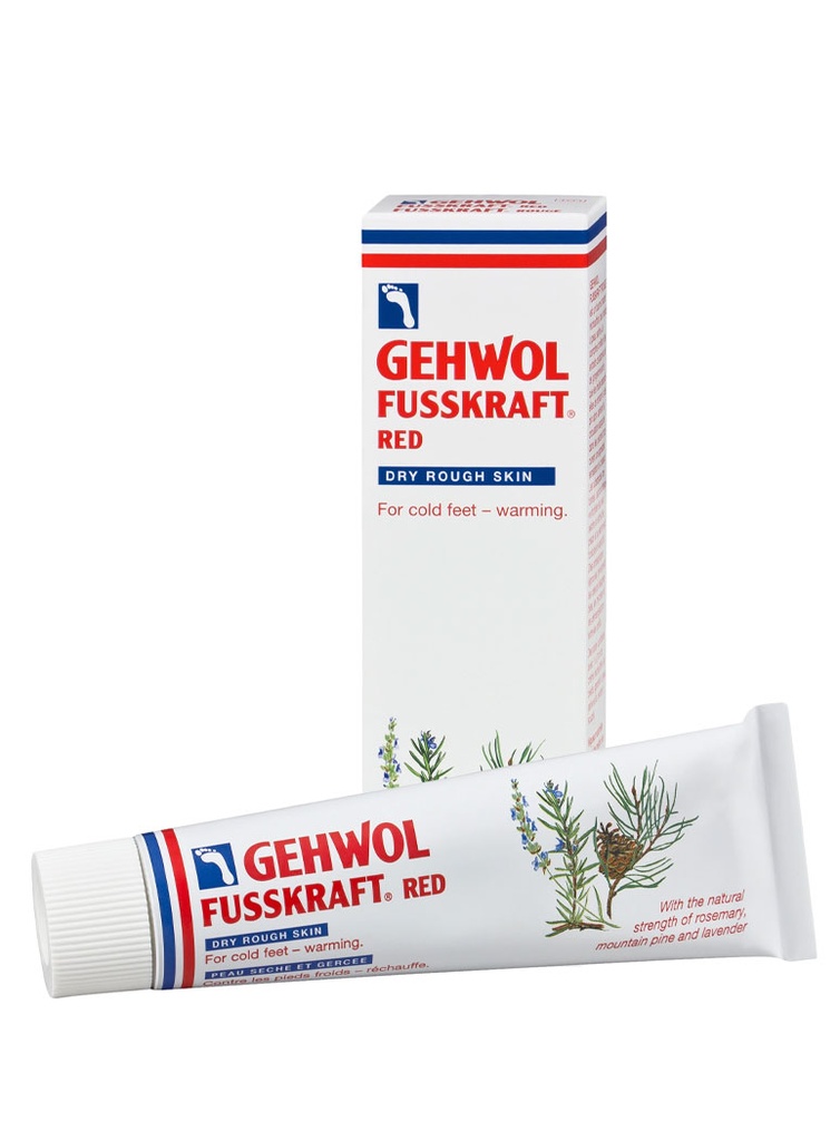 Fusskraft Red Hidrata y Calienta los Pies Fríos de 75 ml
