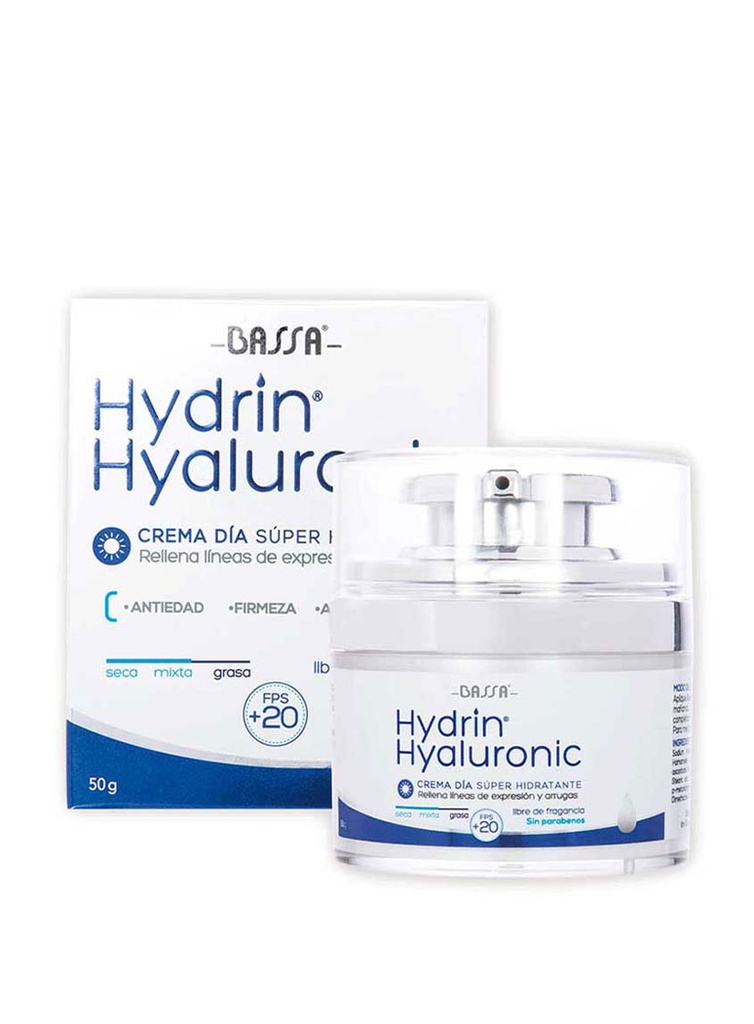 Hydrin Hyaluronic Crema de Día Antiedad Pote de 50 gr