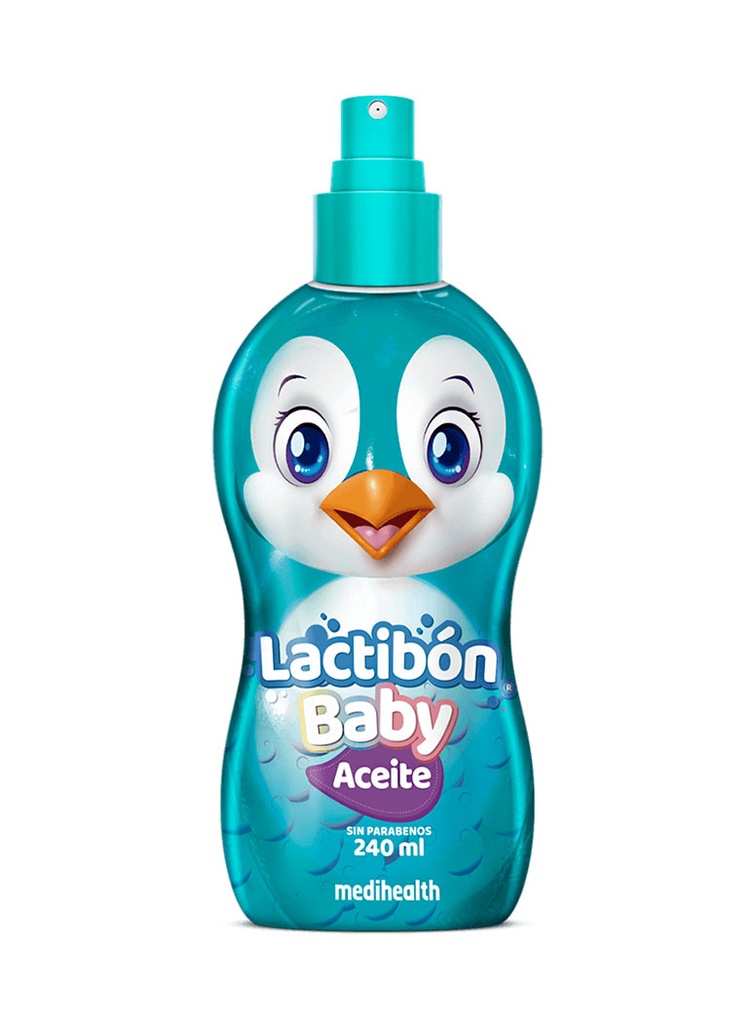 Lactibon Baby Aceite de Algodón Hidratante en Spray de 240 ml