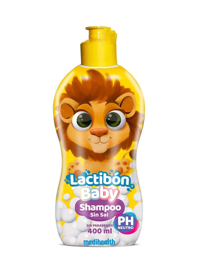 Lactibon Baby Shampoo y Acondicionador 2 en 1 de 400 ml