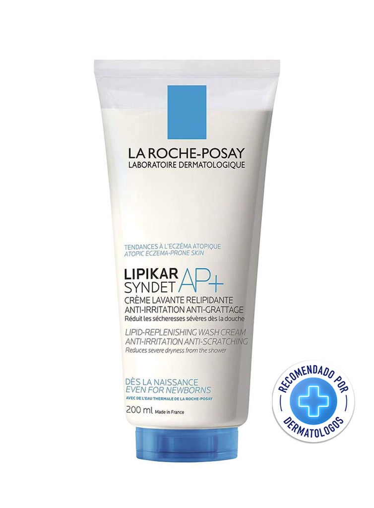 Lipikar Syndet Ap+ Gel de Baño Alta Tolerancia de 200 ml