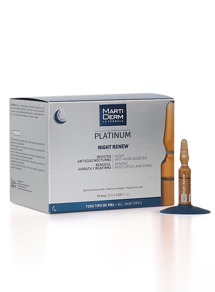 Night Renew Regenera Reafirma e Hidrata Caja de 30 Ampollas