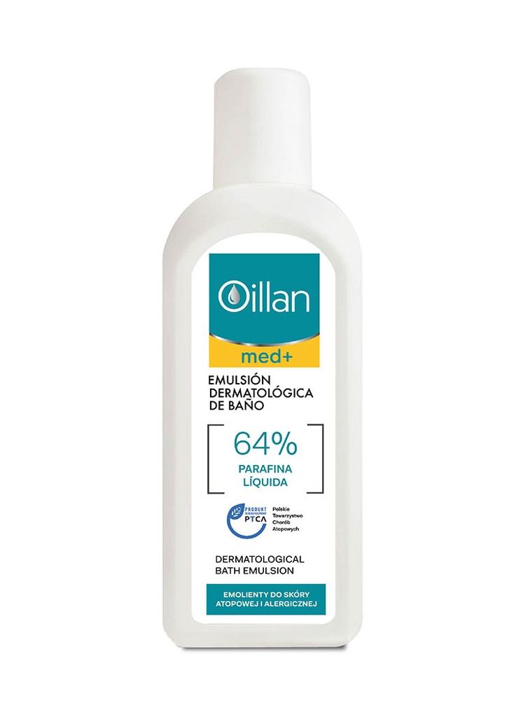 Oillan Med+ Emulsión de Baño Dermatológico de 500 ml