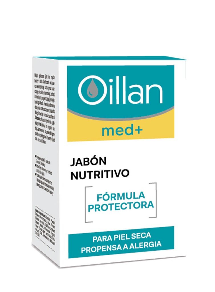 Oillan Med+ Jabón Nutritivo para Piel Muy Seca de 100 gr 