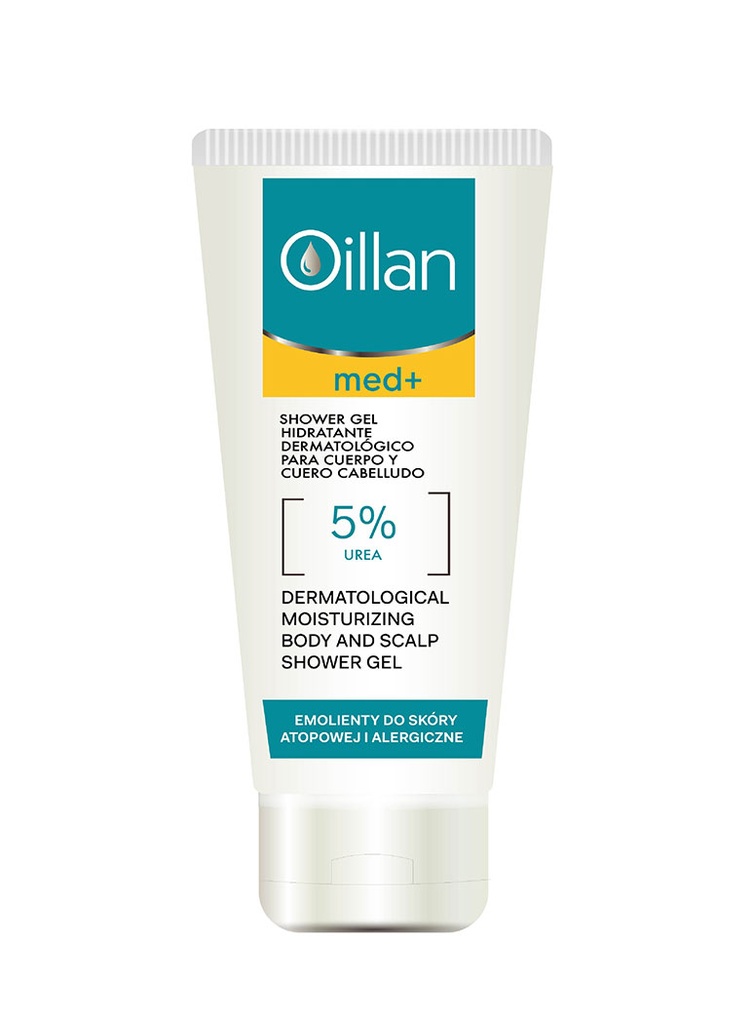 Oillan Med+ Urea 5% Shower Gel Limpiador de 150 ml 