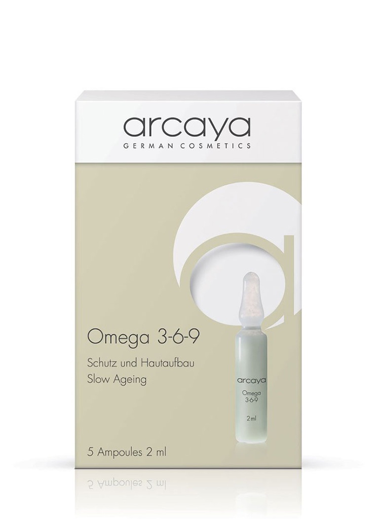 Omega 3-6-9 Efecto Antienvejecimiento 5 Ampollas de 2 ml