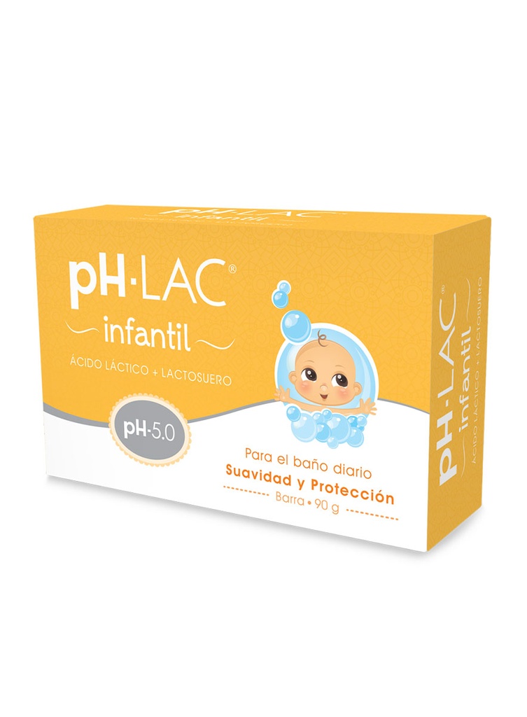 PH-Lac Infantil Barra PH5 Limpieza Díaria de 90 gr