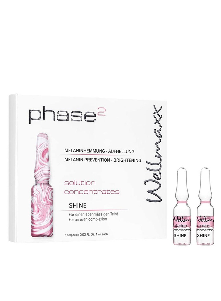 Phase2 Shine Aclara y Disminuye Manchas 7 Ampollas de 1 ml