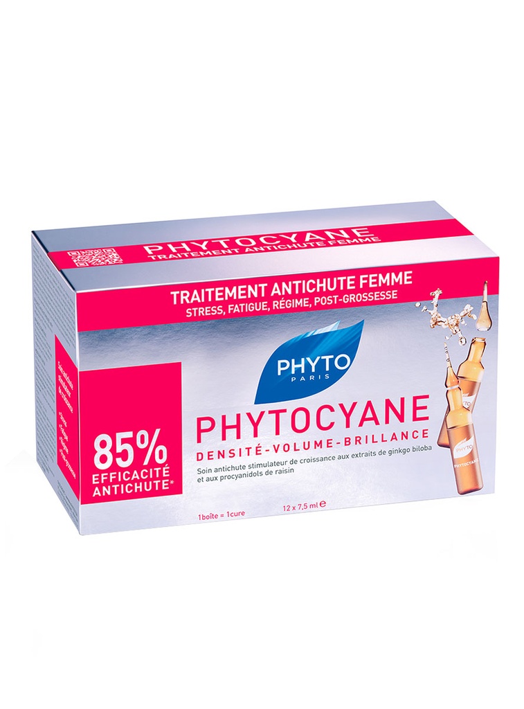 Phytocyane Tratamiento Anticaída Densificante 12 Ampollas