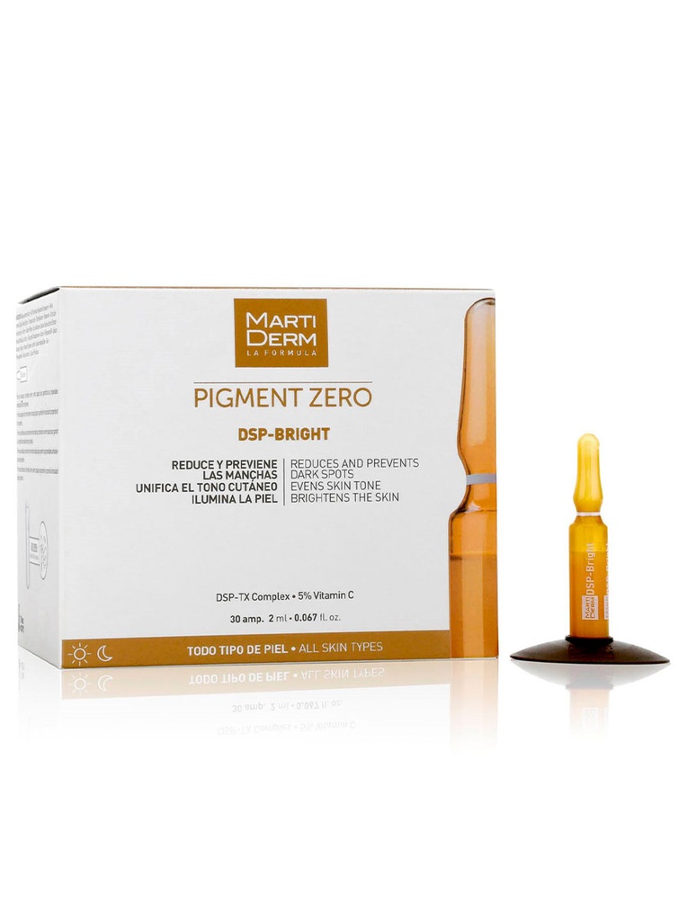 Pigment Zero Dsp Bright Despigmentante Caja de 30 Ampollas