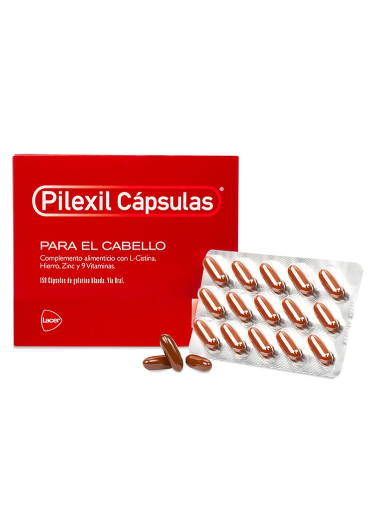 Pilexil Capsulas Tratamiento Anticaída Caja de 50 Capsulas  