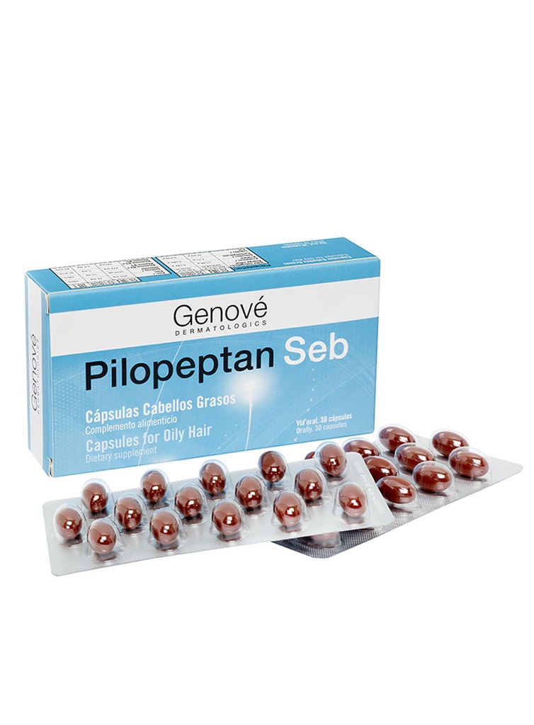 Pilopeptan SEB Seboregulador Cabellos Grasos 30 Capsulas