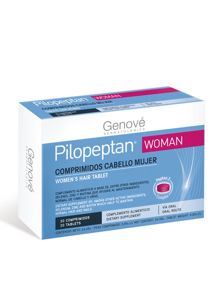 Pilopeptan Woman Comprimidos Anticaída Mujer 30 und