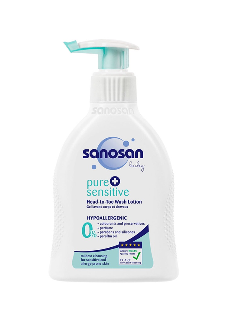 Pure+Sensitive Baby Gel de Baño y Shampoo de 200 ml