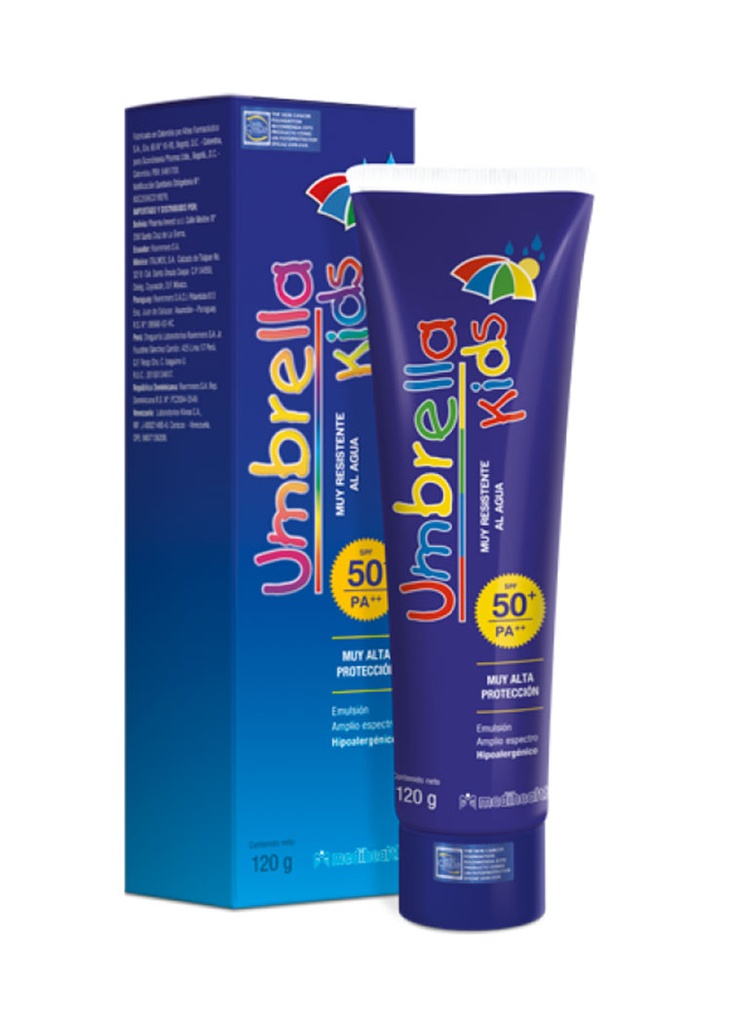 Umbrella Kids Waterproof SPF50+ de 120 ml