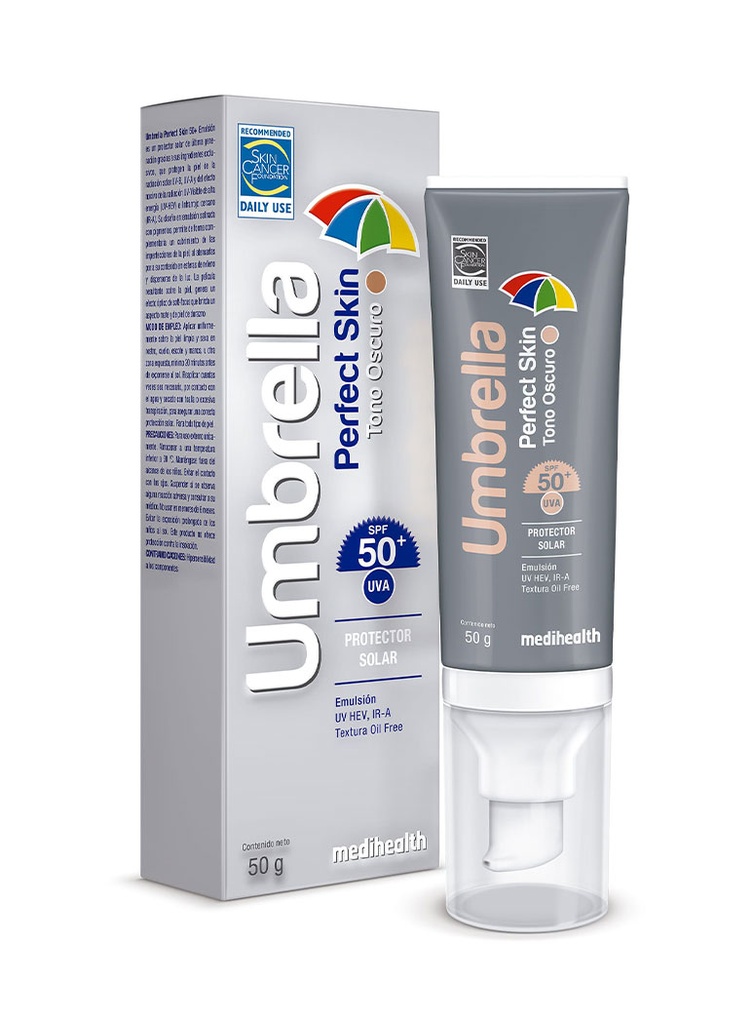 Umbrella Perfect Skin SPF50+ Tono Oscuro de 50 gr