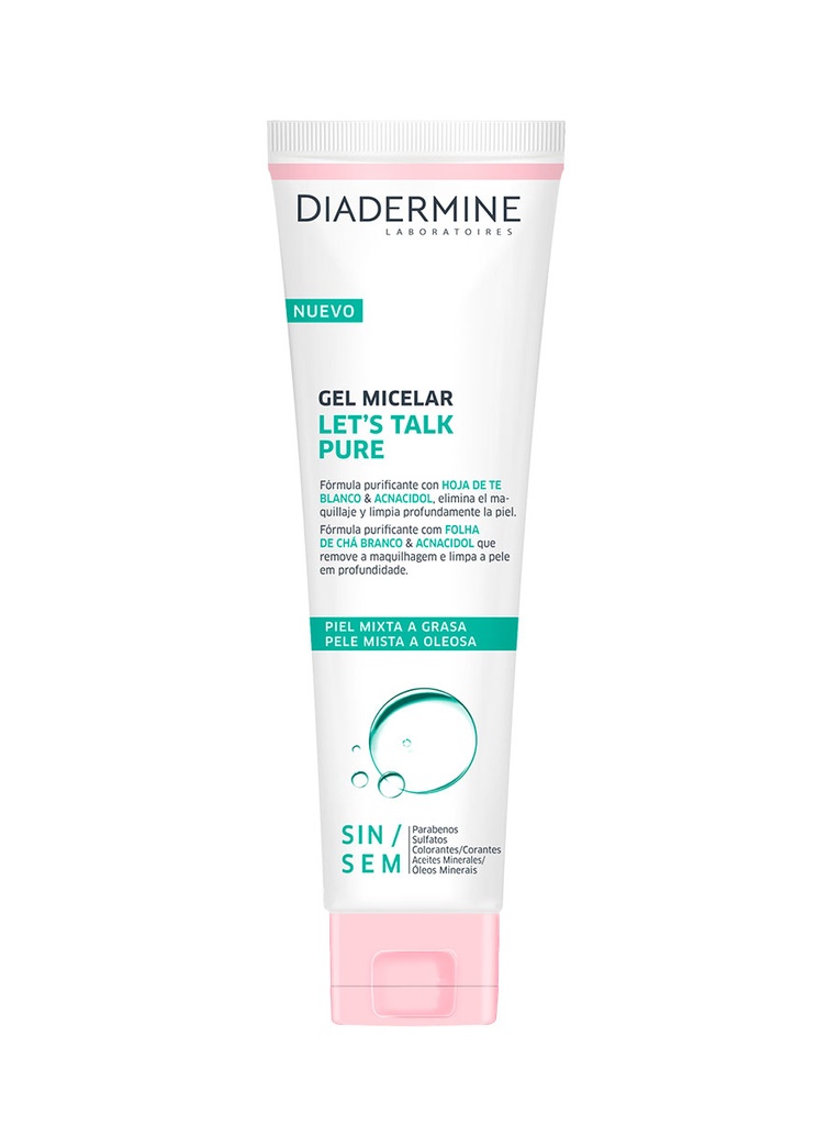 Diadermine Gel Micelar Piel Mixta de 150 ml