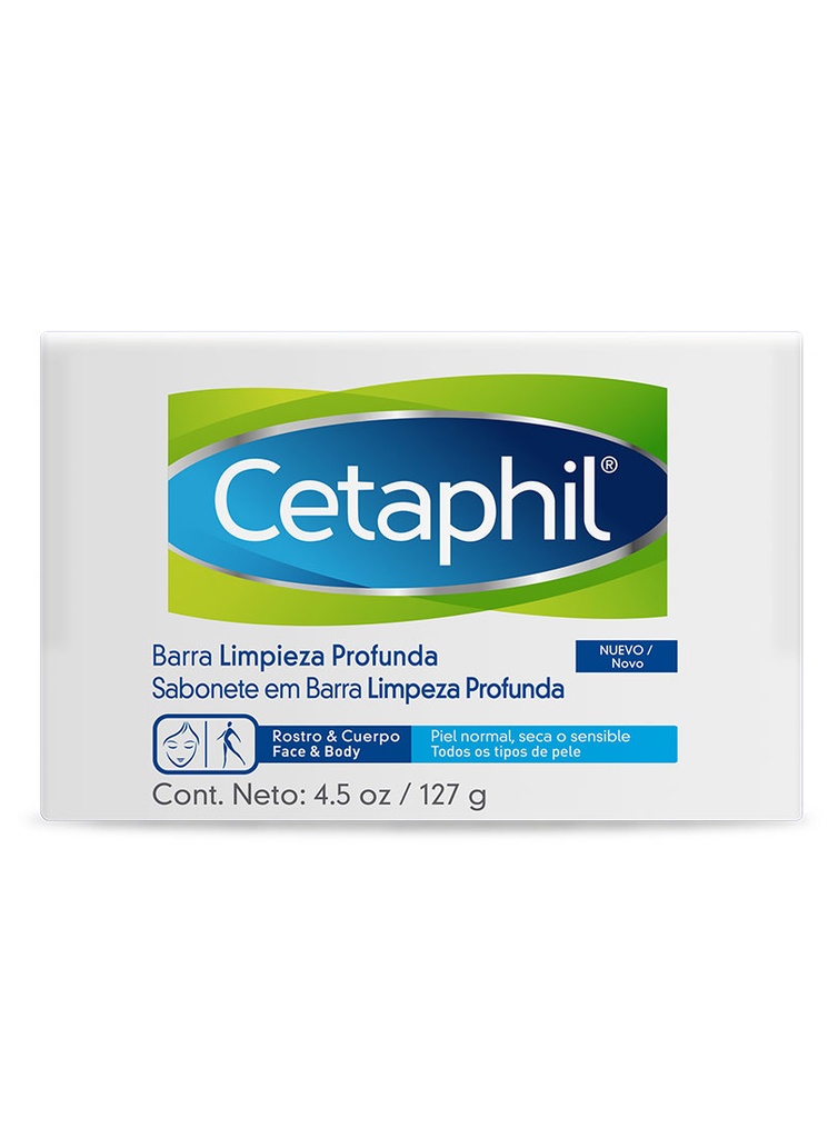 Cetaphil Barra de Limpieza Profunda Todo tipo de Piel de 127 gr