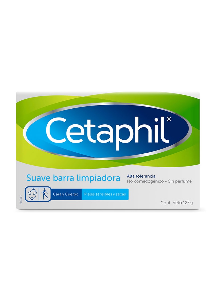 Cetaphil Barra Limpiadora Pieles Sensibles y Secas de 127 gr