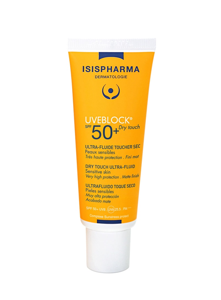 Uveblock Protector Solar Dry Touch SPF 50 de 40 ml