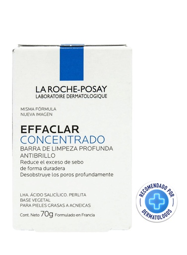 [280696] Effaclar Barra Limpiadora Piel Grasa de 70 gr