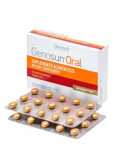 [8423372801280] Genosun Oral Preparador Solar para Pieles Fotosensibles 30 und