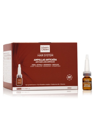 [HS28] Hair System 3GF Tratamiento Anticaída Caja de 28 Ampollas