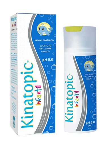 [10100004265] Kinatopic Infantil PH 5 Syndet Sustituto del Jabón de 150 ml 