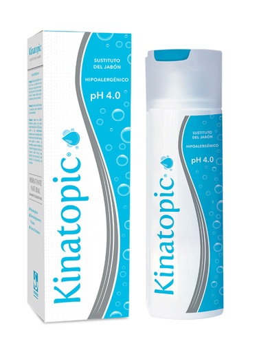 [10100000338] Kinatopic Jabón Líquido Hipoalergénico PH 4 Syndet de 220 ml 