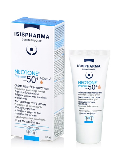 [276429] Neotone Prevent SPF 50+ Crema Despigmentante Mineral Medium de 30 ml