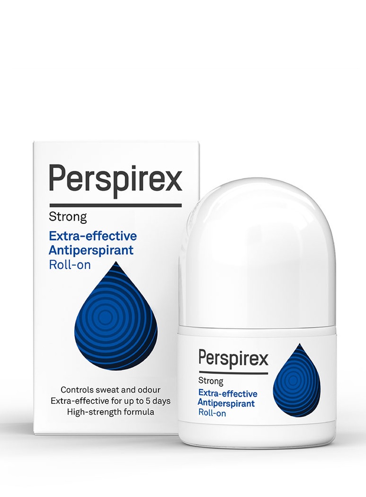 Perspirex Strong Antitranspirante Sudoración Severa de 20 ml 