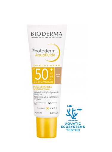 [28579] Photoderm MAX Aquafluide SPF 50+ Golden de 40 ml