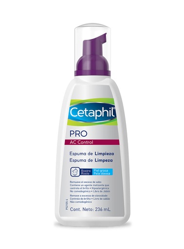 [292513] Cetaphil Pro Ac Control Espuma De Limpieza Piel Grasa de 236 ml